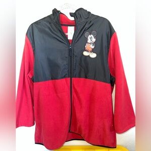 Disney Mickey Mouse fleece Jacket size large